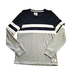 Abercrombie & Fitch Black and Gray Crewneck Sweater